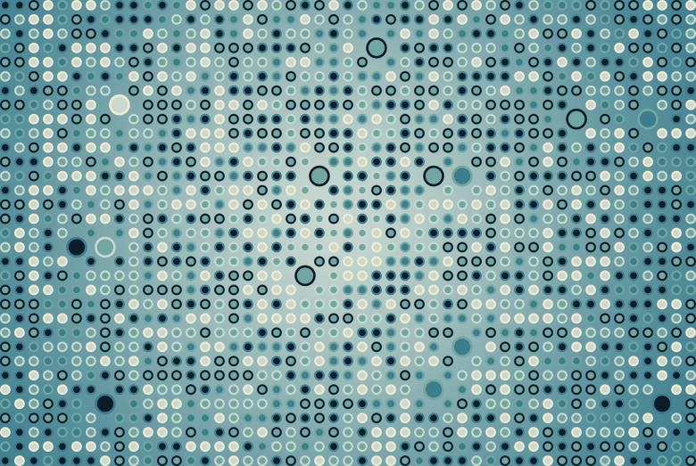 Free stock image of Blue dot pattern created by Alen
