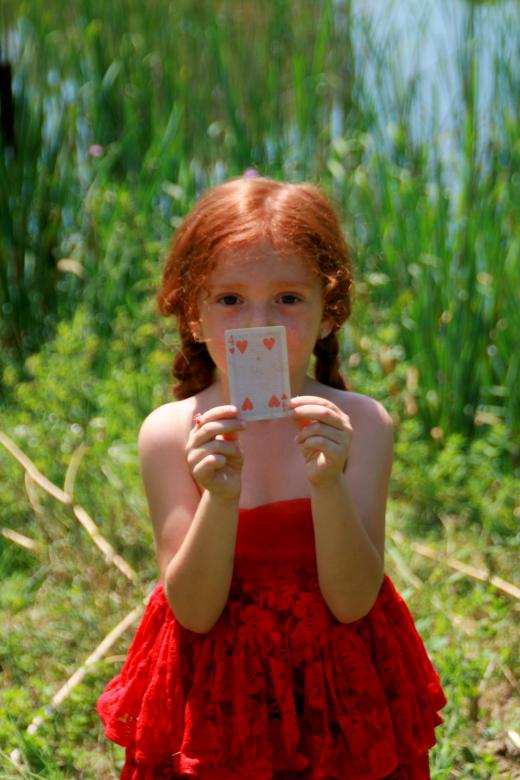 Free stock image of Girl holding a Card created by Pixabay