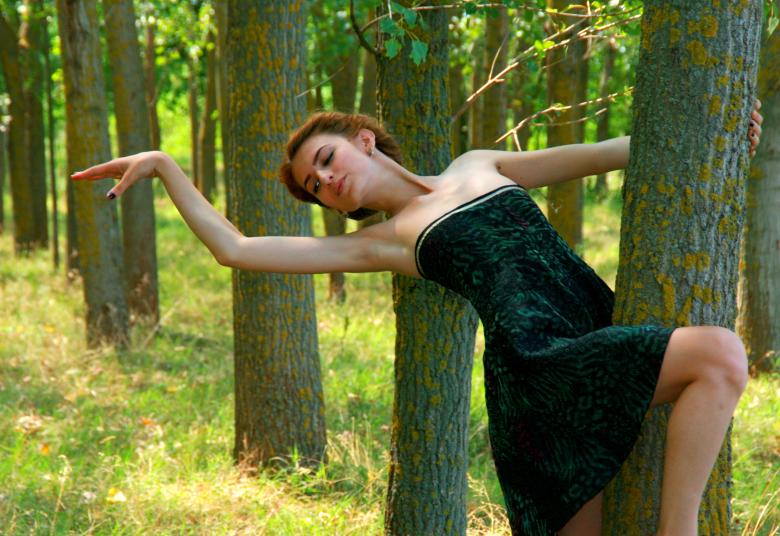 Free stock image of Pose with the Tree created by Pixabay