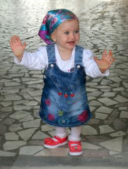 Free Stock Photo of Baby Girl