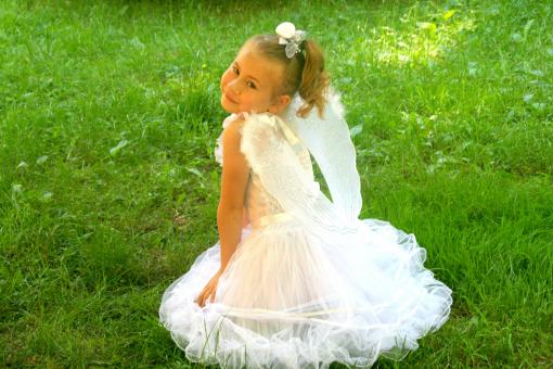 Free Stock Photo of Little Angel