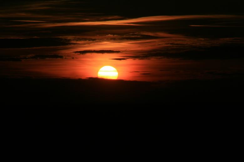 Free stock image of Sunset created by Pixabay