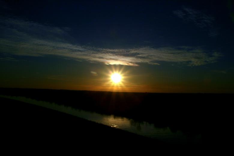Free stock image of Sunset created by Pixabay