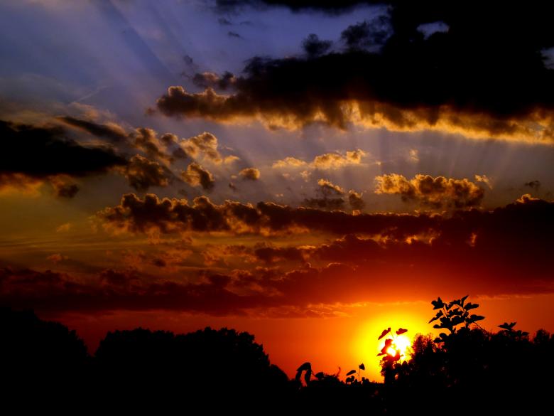 Free stock image of Sunset created by Pixabay