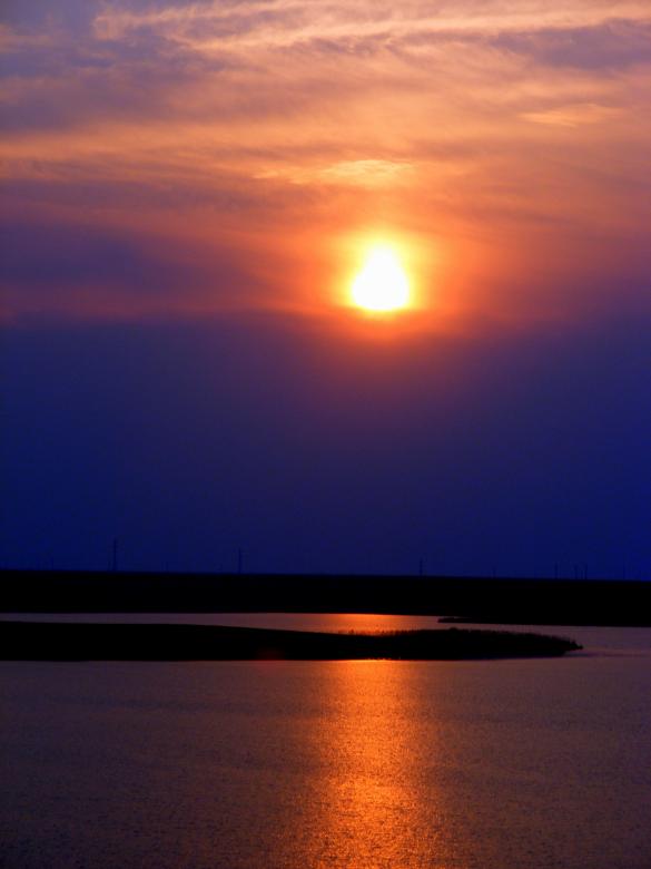 Free stock image of Sunset created by Pixabay