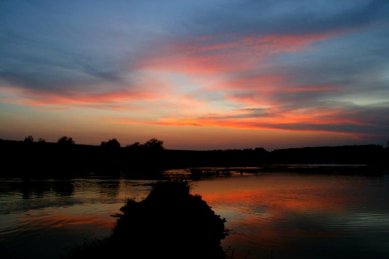 Free stock image of Sunset created by Pixabay