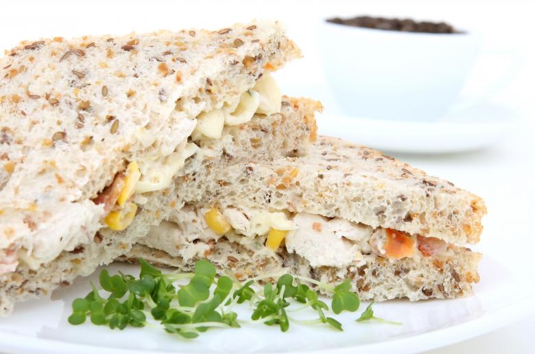 Free stock image of Sandwich created by Pixabay