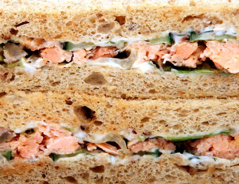 Free stock image of Club Sandwich created by Pixabay