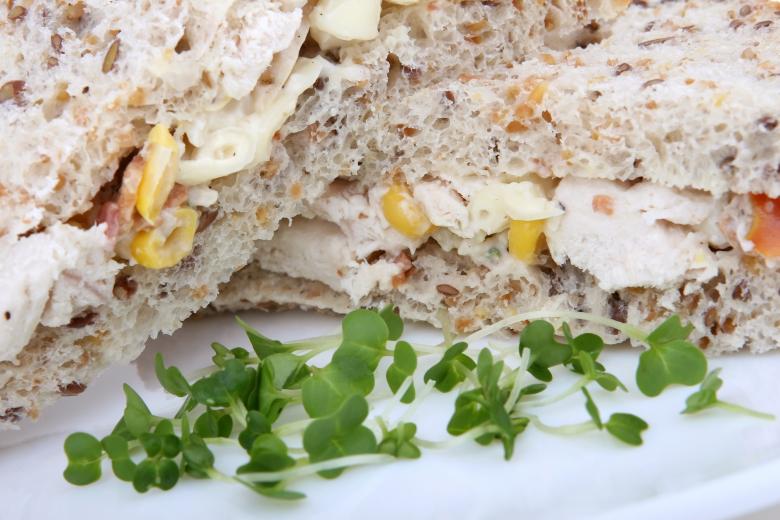 Free stock image of Sandwich created by Pixabay
