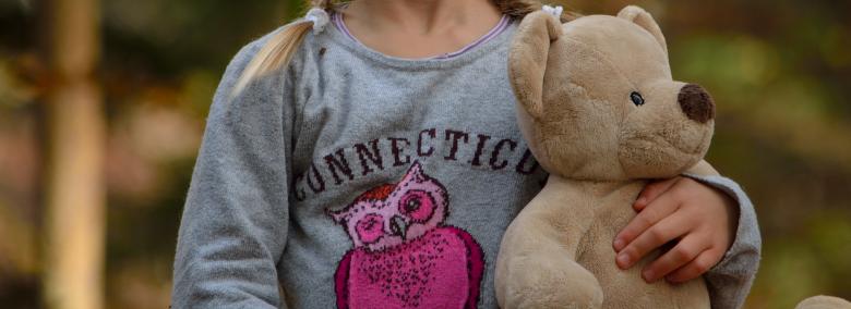 Free stock image of Child with Stuffed Toy created by Pixabay