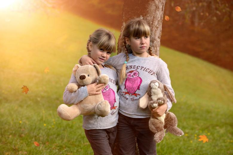 Free stock image of Sisters created by Pixabay