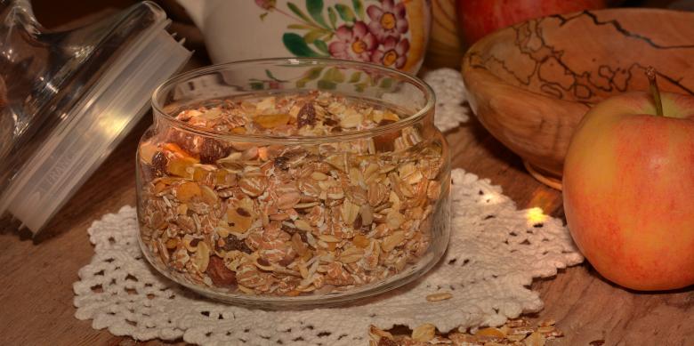 Free stock image of Muesli created by Pixabay