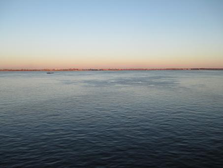 The Volga River at Sunset in April - Free Stock Photo