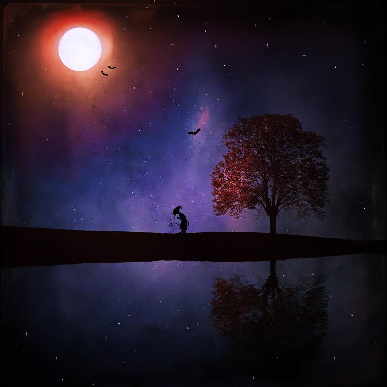Free stock image of Night time created by Pixabay