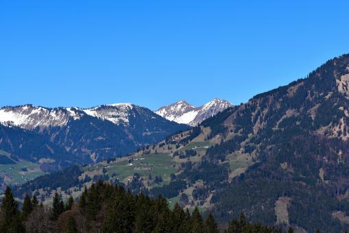 Free Stock Photo of Mountain Range