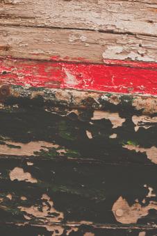 Free Stock Photo of Old Painted Wood Texture