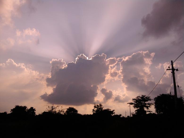 Free stock image of India Sunset created by k sangeeta
