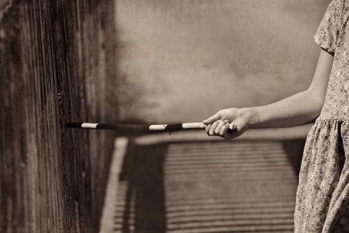 Free Stock Photo of Holding a Stick