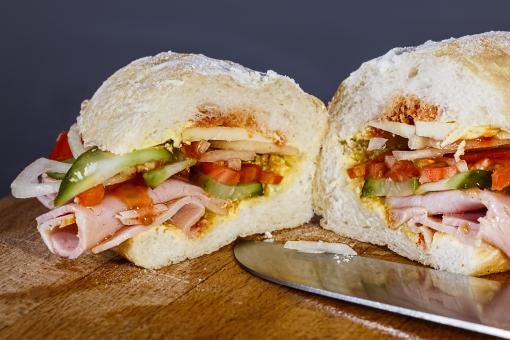 Free Stock Photo of Sandwich