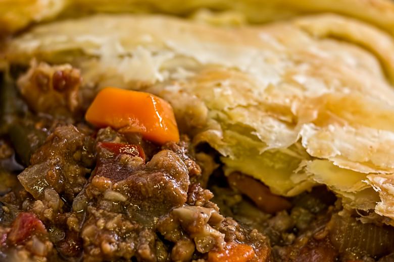 Free stock image of Meat Pie created by Pixabay