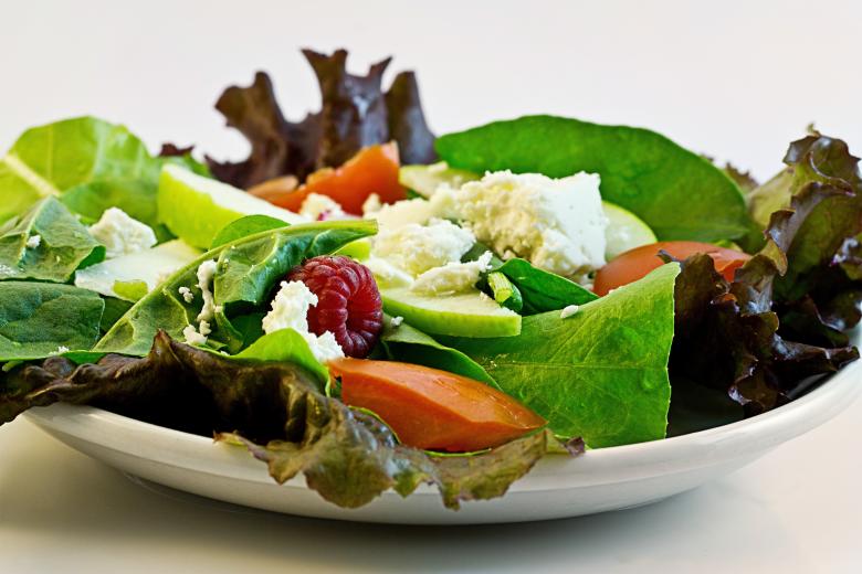 Free stock image of Salad created by Pixabay