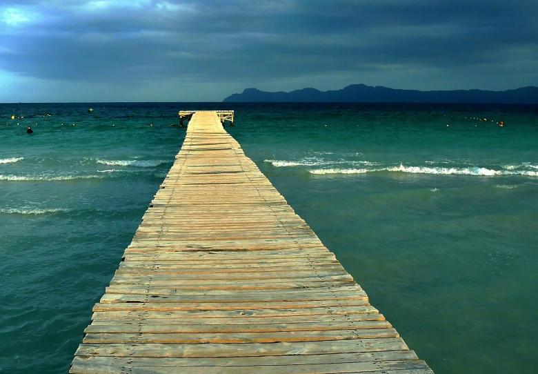 Free stock image of Wooden Bridge created by Pixabay
