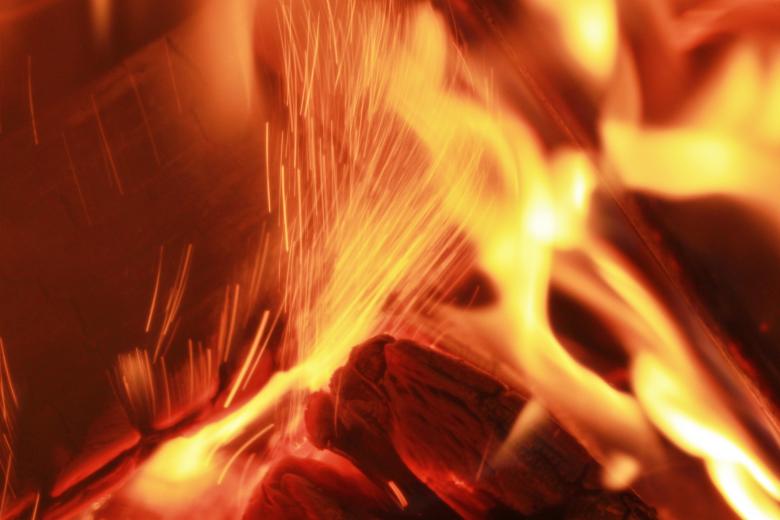 Free stock image of Fire created by Pixabay