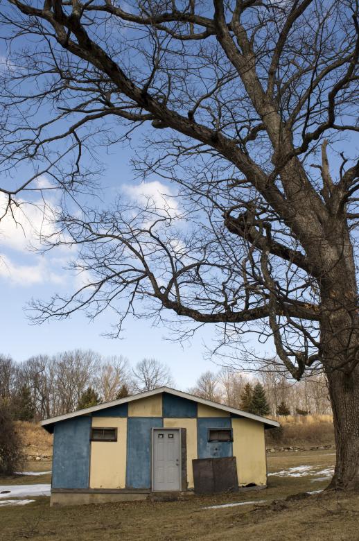 Free stock image of Shack and Tree created by Marshall Reyher