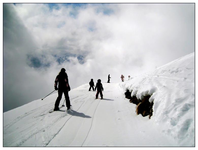 Free stock image of Skiers created by Pixabay