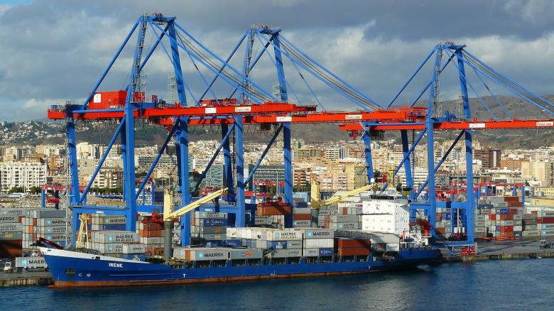 Free stock image of Container Port created by Pixabay