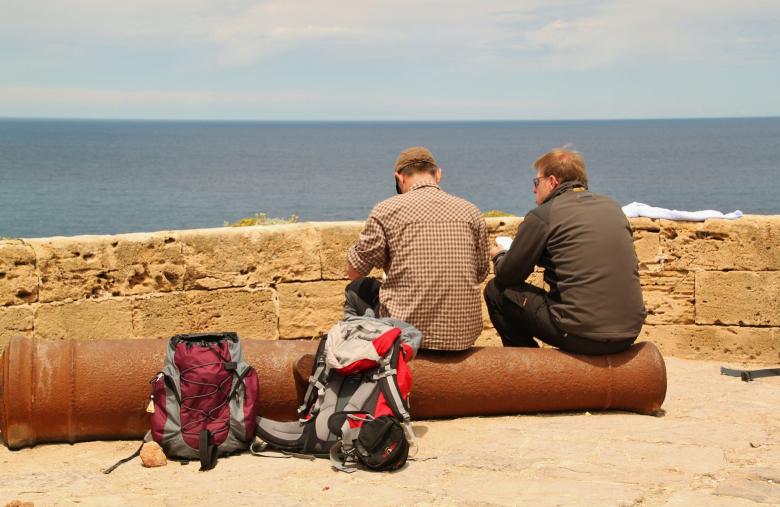 Free stock image of Hikers created by Pixabay