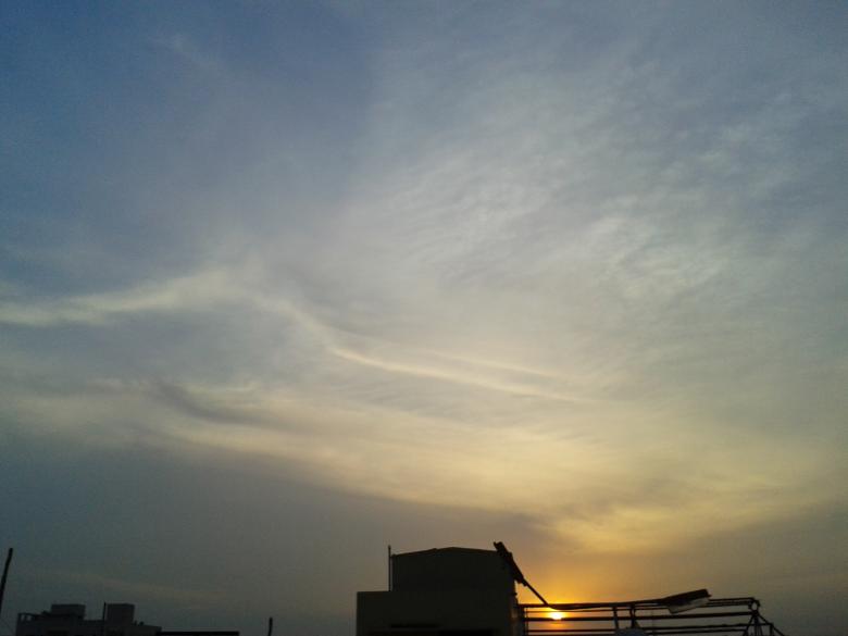 Free stock image of Sunset created by k sangeeta