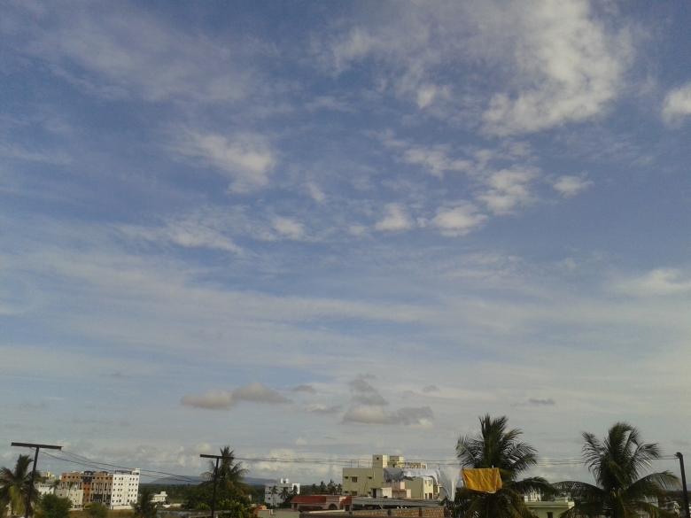 Free stock image of Clouds scattering created by k sangeeta