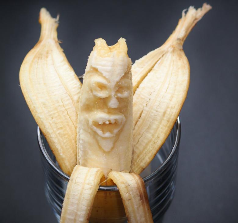 Free stock image of Angry Banana created by Pixabay