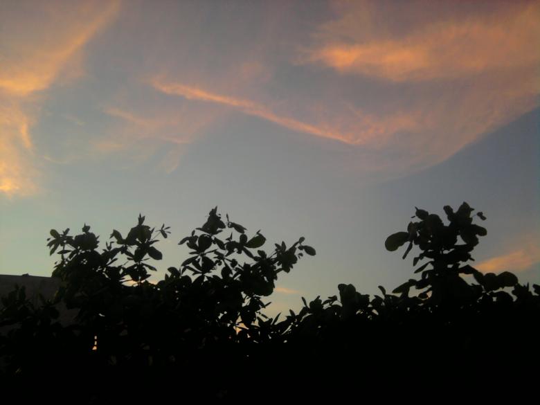 Free stock image of clouds at evening created by k sangeeta