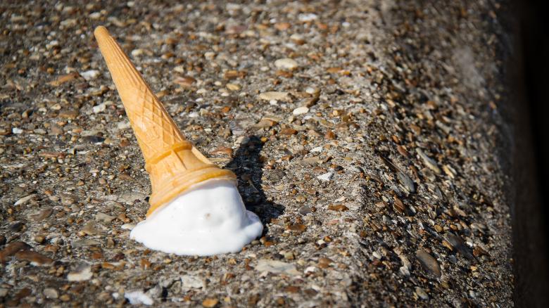 Free stock image of Fallen Cone created by Mark Timberlake