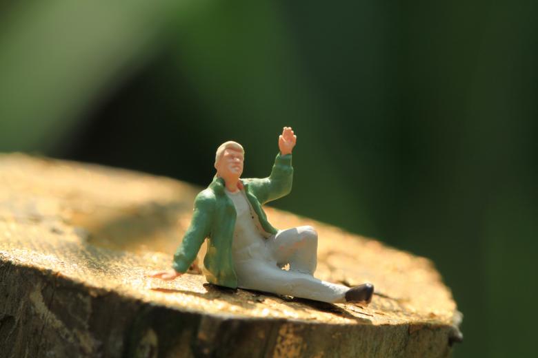 Free stock image of Toy figure waving created by Pixabay