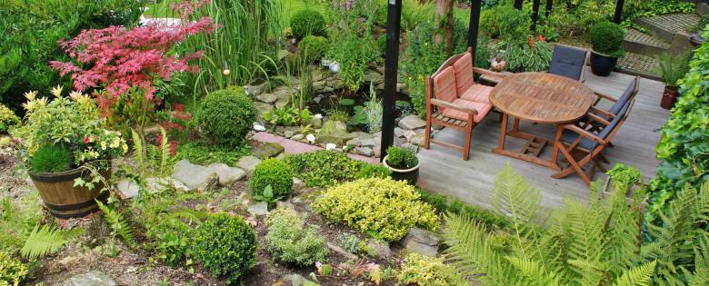 Free stock image of Garden Patio created by Pixabay