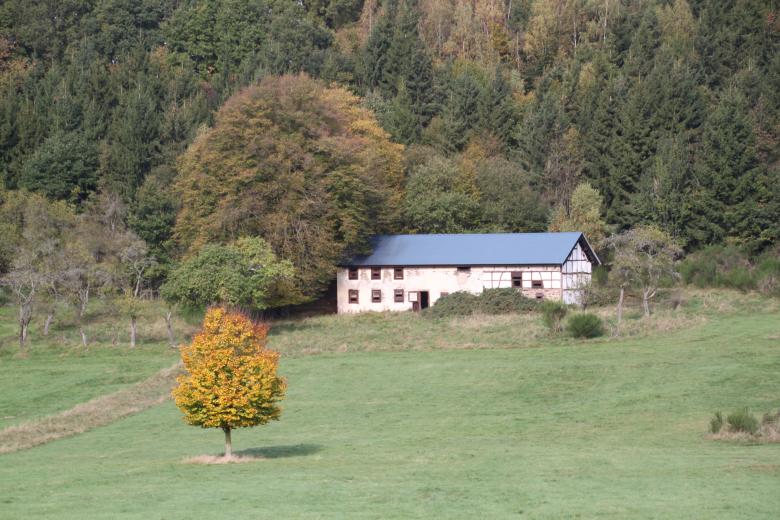 Free stock image of House near the Woods created by Pixabay