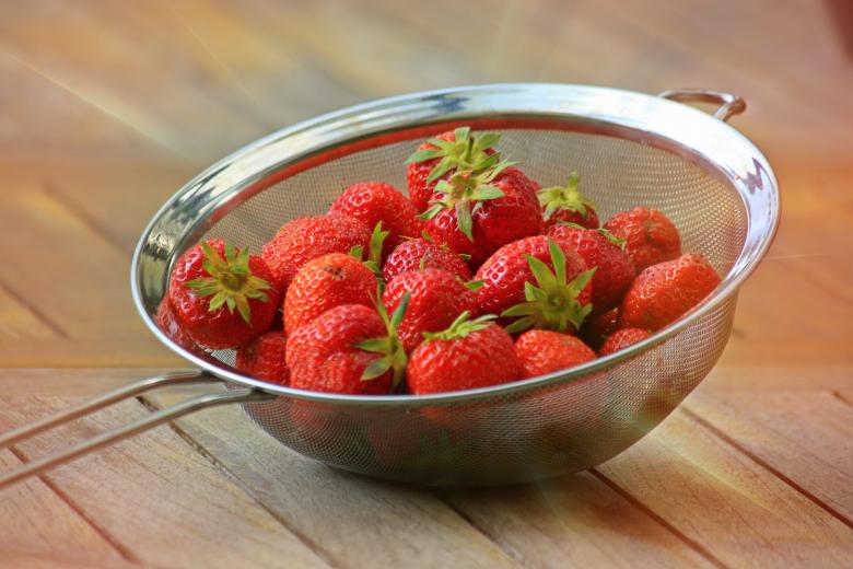 Free stock image of Fresh Strawberries created by Pixabay