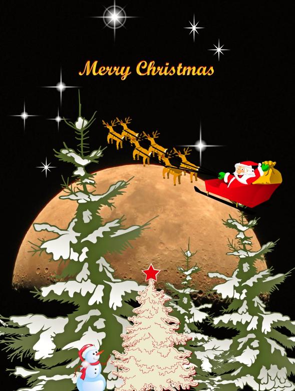 Free stock image of Christmas Card created by Pixabay