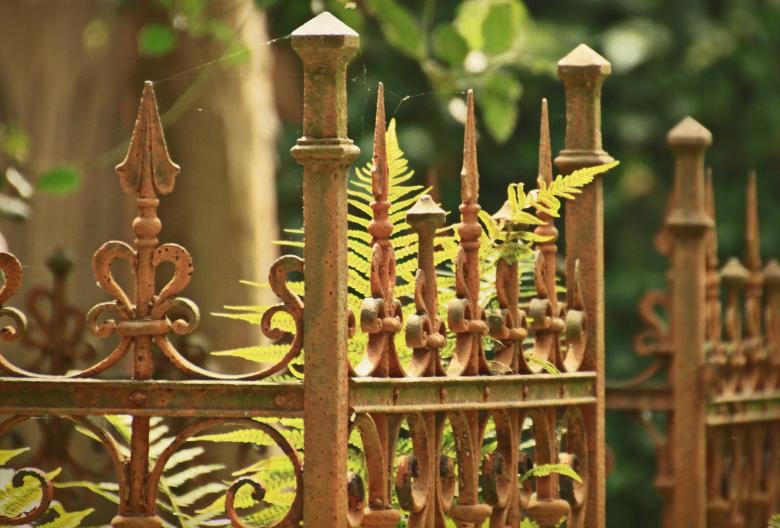 Free stock image of Cemetery Gate created by Pixabay