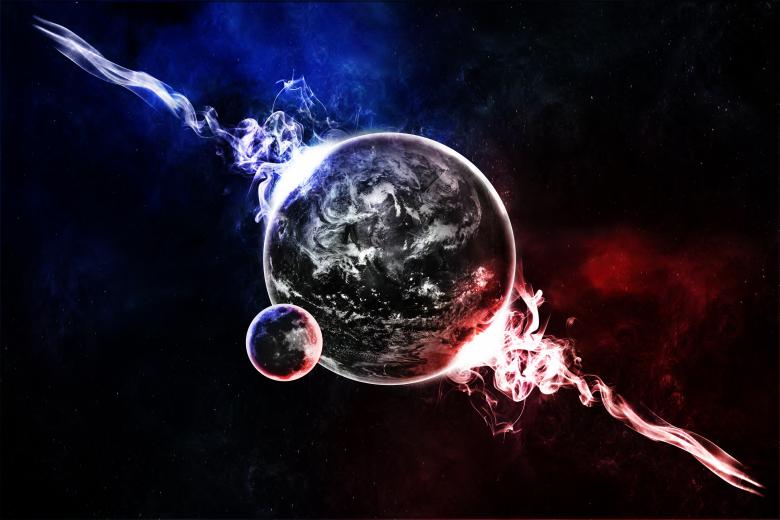 Free stock image of Space created by Pixabay