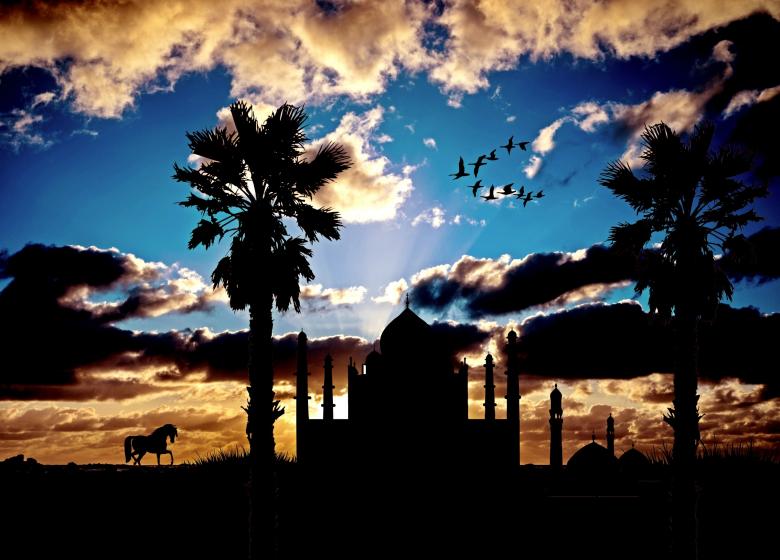 Free stock image of Beautiful Masjid created by Pixabay