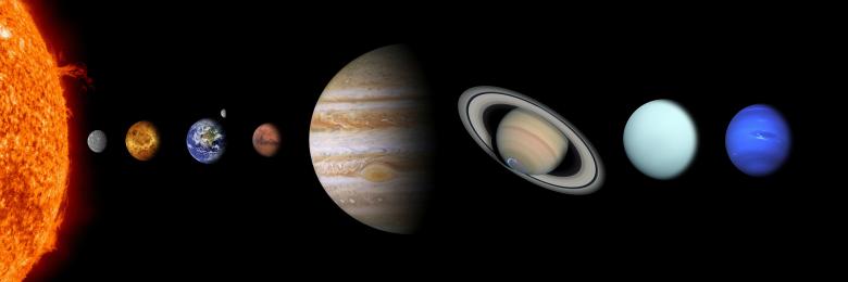 Free stock image of Solar System created by Pixabay