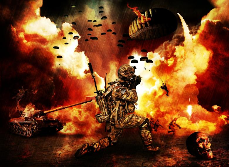 Free stock image of War Venue created by Pixabay