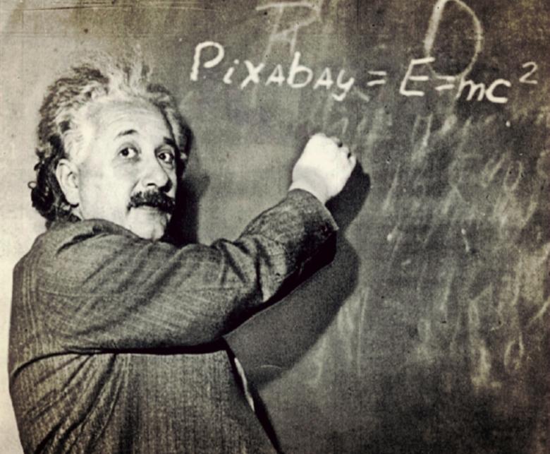 Free stock image of Albert Einstein created by Pixabay