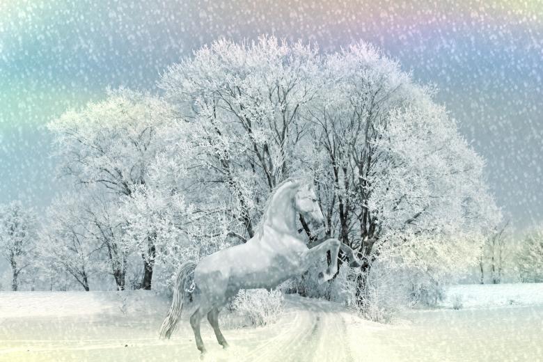 Free stock image of Unicorn Painting created by Pixabay