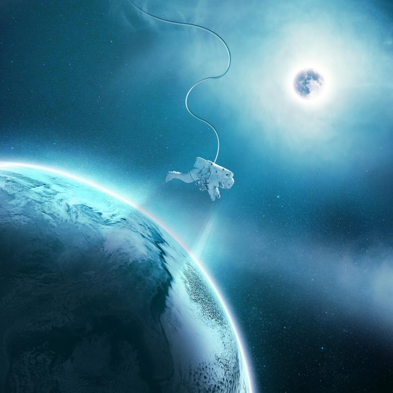 Free stock image of Astronaut in Space created by Pixabay