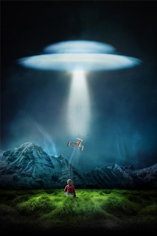 Free stock image of The UFO effect created by Pixabay